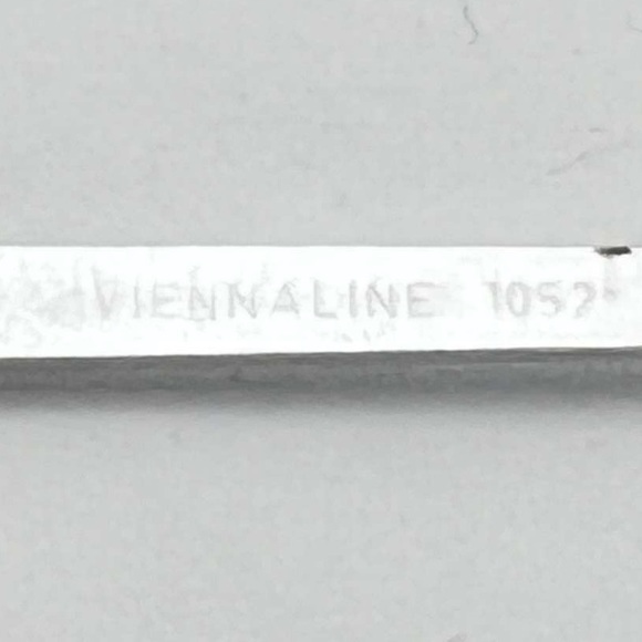 Vintage Viennaline Brown Yellow Translucent Oval Sunglasses Frames 1052 - Picture 4 of 5